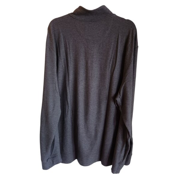 Vineyard Vines Sweater Gray XXL Men's Saltwater 1/4 Quarter Zip Pullover Pima - Picture 8 of 10